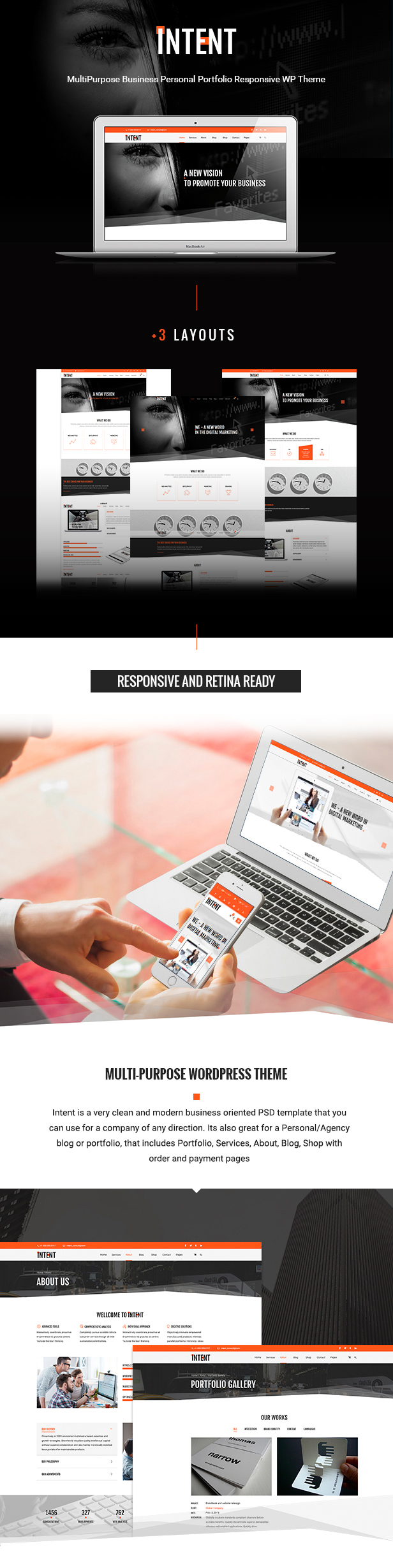 Intent Business Theme