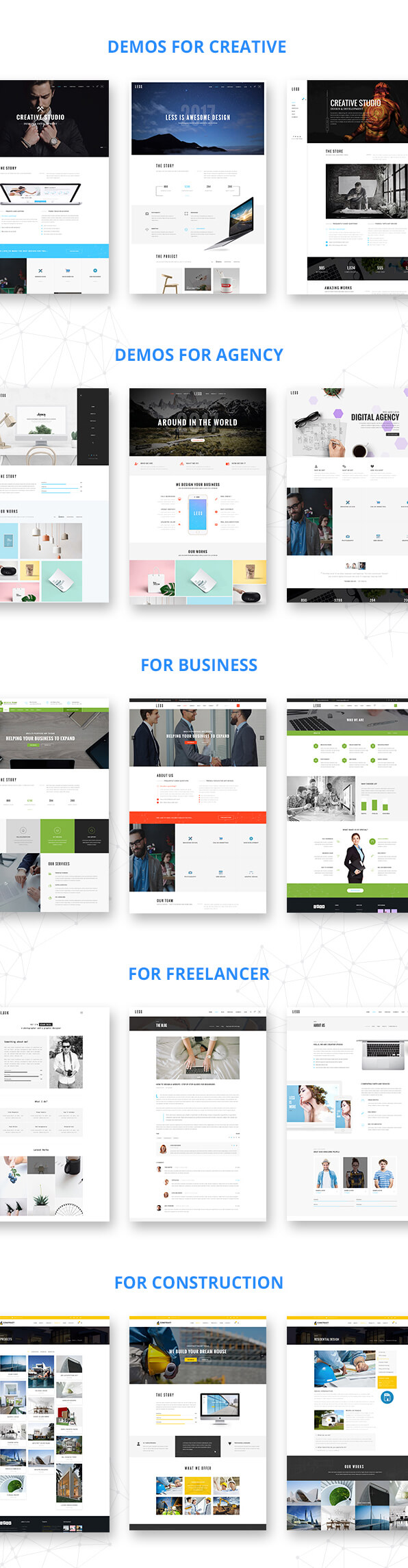 Less Multi Purpose WordPress Theme